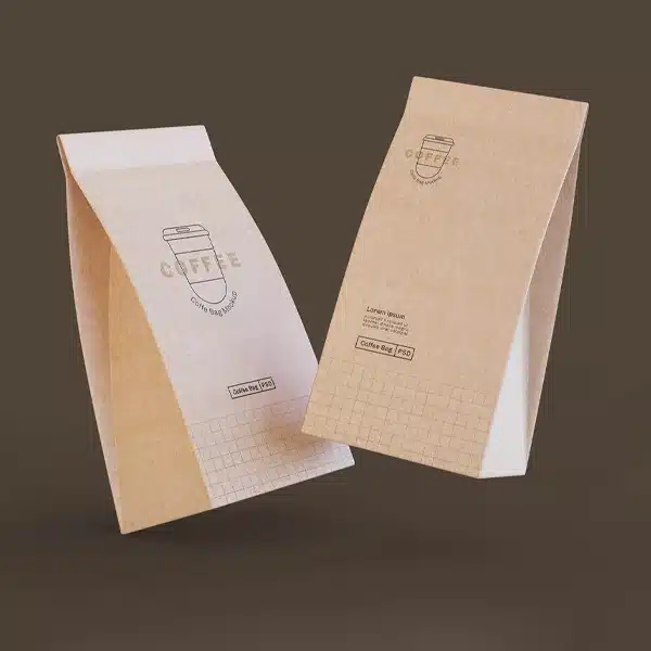 Custom Coffee Kraft Bags