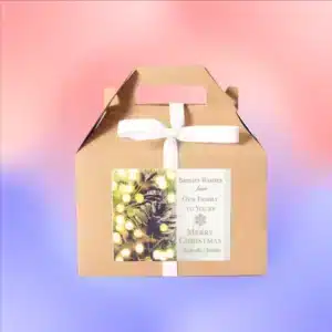 Custom Kraft Gable Box