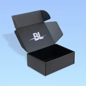 cardboard black packaging boxes